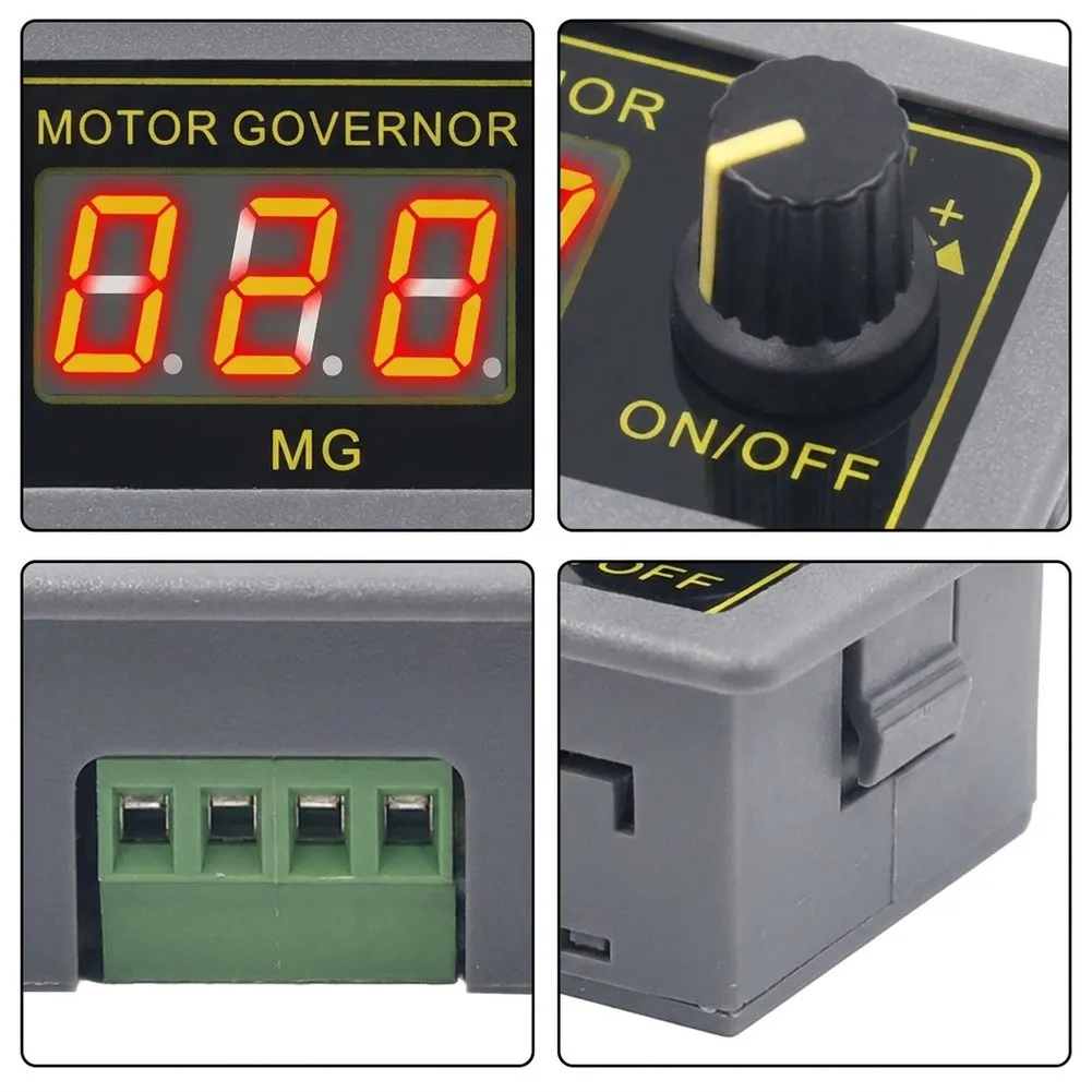 for Soft Start Controller DC Motor Controller Start stop Button Rated Current 5A Peak Current 15A Adjustable Motor Controller