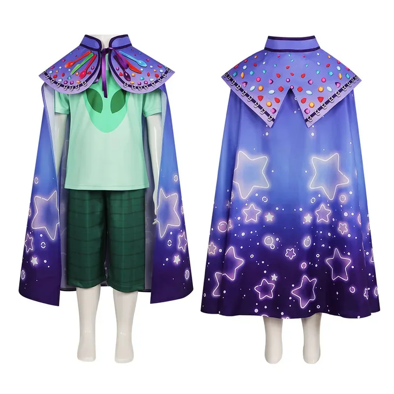 2025 Película Elio Cosplay Disfraz Camiseta Pantalones Reloj para niños y niñas Fiesta de Halloween Mascarada Propc; 6,r'8;p'