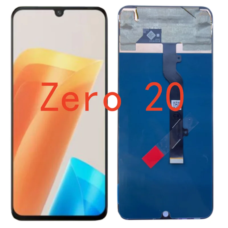 

AMOLED LCD Display Touch Screen Digitizer Assembly Repair Replacment for INFINIX Zero 20, X6821