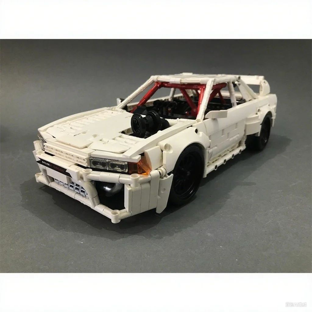 

Building Blocks Boys Toys Racing Car MOC GT-R R32 Bricks Model Kit Christmas Birthday Gift For Kids