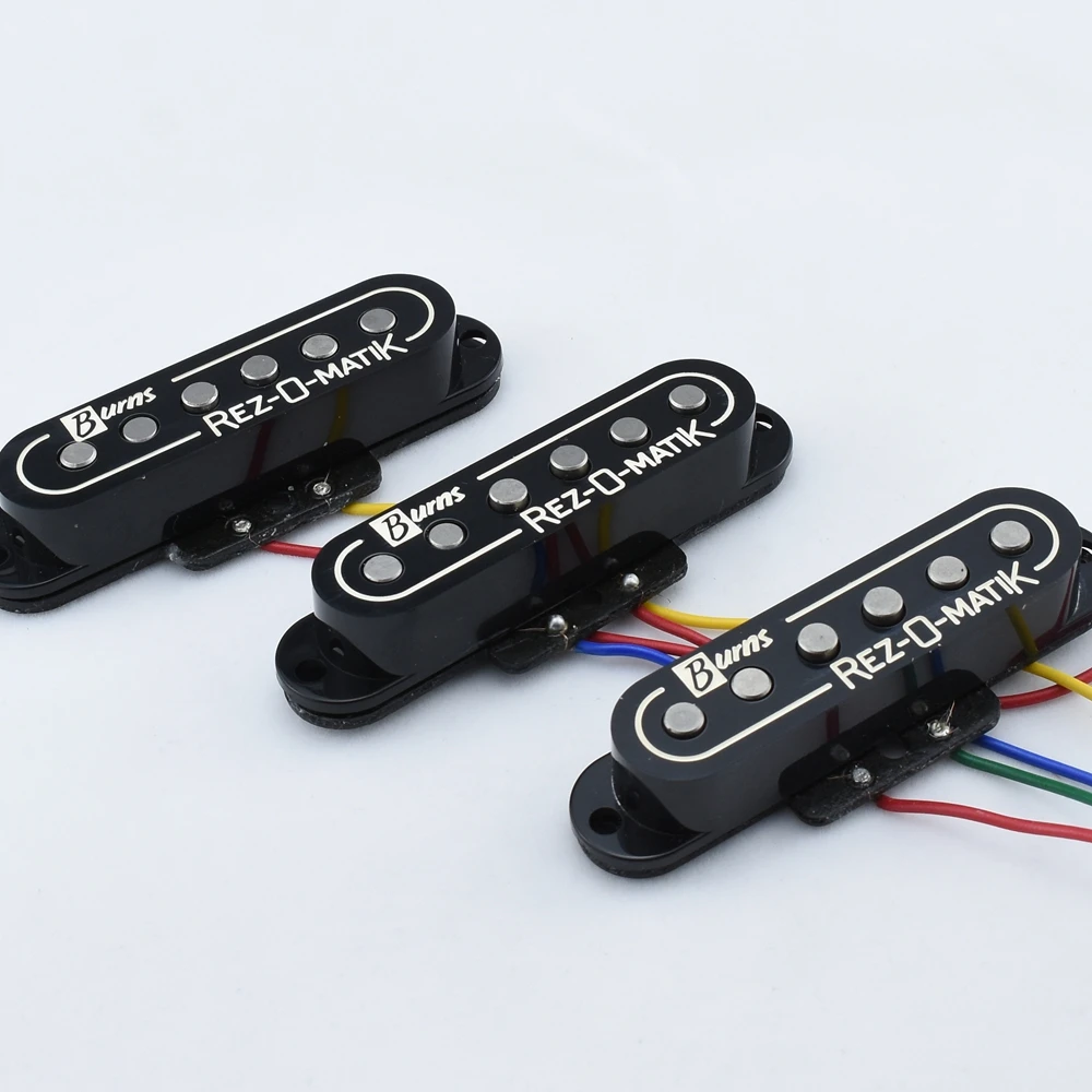 

1 комплект (3 шт.) KR (Origin) REZ-O-MATIK одиночные звукосниматели Alnico для деталей электрогитары ST