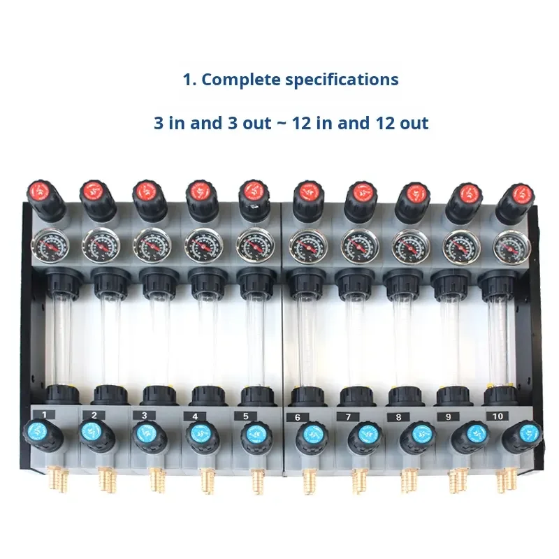 SYT Brand Plastic Water Manifold Injection Molding Machine Water Flow Regulators Temperature Monitoring High Accuracy Easy