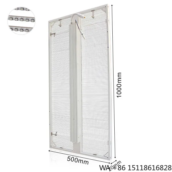 Full Color HD Advertising Ultra Thin Glass Led Wall Panel Event LED Screen Clear Transparent Led Display