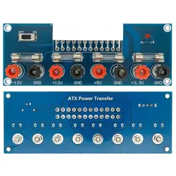 XH-M229 Power Supply ATX Adapter Board ATX Power Supply Breakout Adapter for Desktop PC Chassis