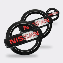 Car Emblem Sticker For Nissan X-TRAIL JUKE QASHQAI SENTRA ALTIMA KICKS MURANO Steering Wheel Front Grill Trunk Badge Accessories