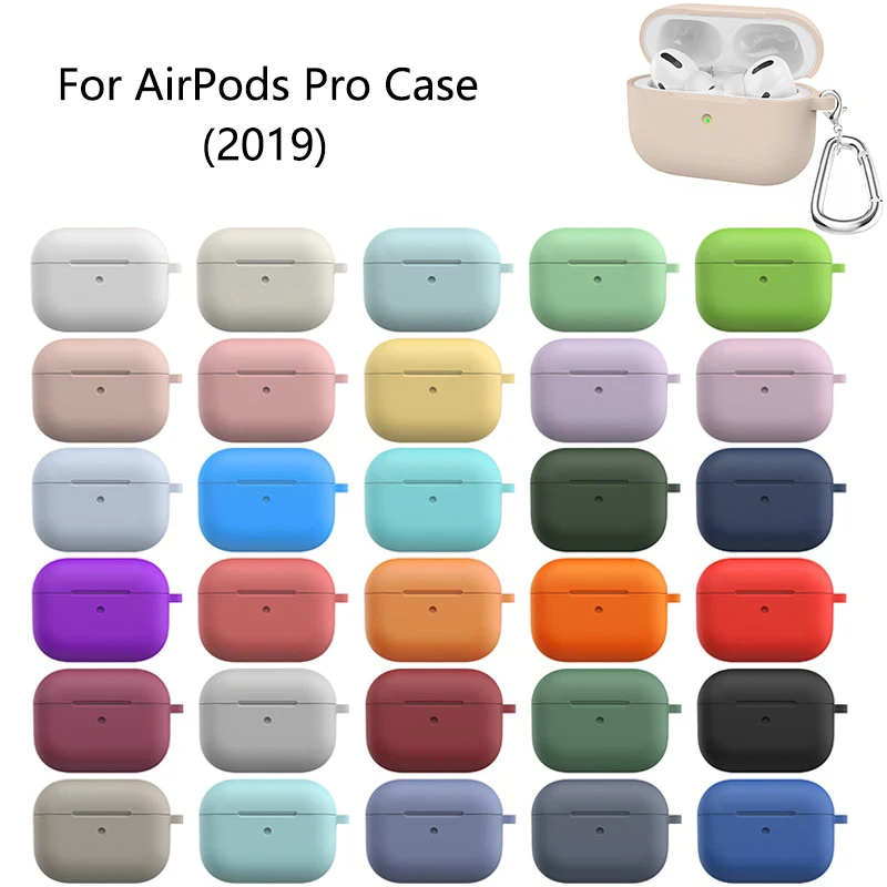Защитный чехол для наушников Airpods pro 1, беспроводной Bluetooth для AirPod Pro, силиконовый чехол, аксессуары для наушников с крючком