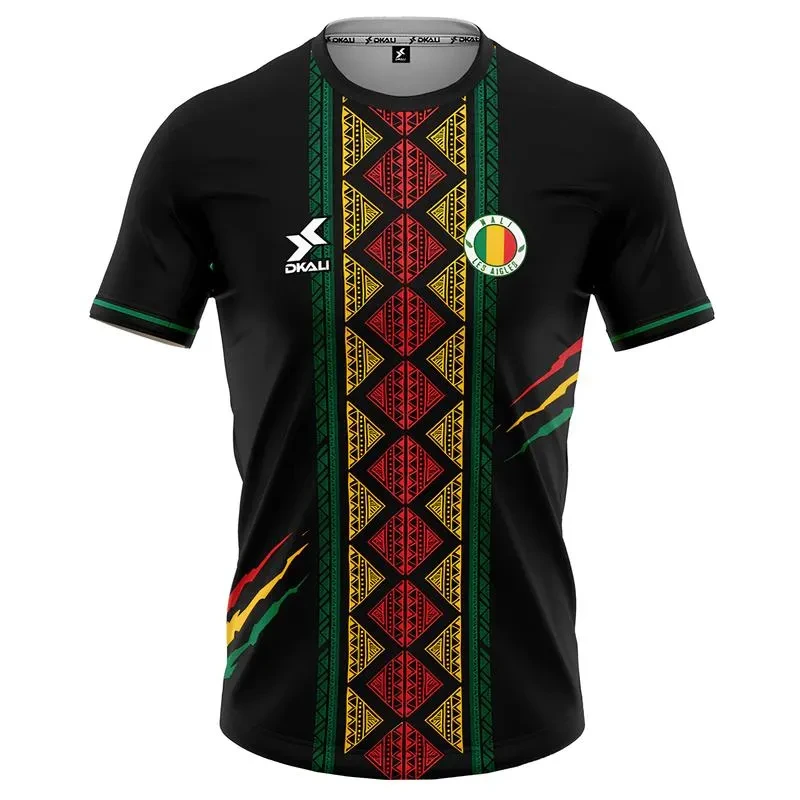 

Summer Men's Mali Shirt Jersey 2025 BlackQuick-drying Absorb Sweat Leisure Sport Motorcycle Tees