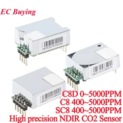 C8D SC8 C8 NDIR Infrared IR CO2 Carbon Dioxide Sensor High Precision Gas Concentration Detection Module 400-5000PPM 0-5000PPM