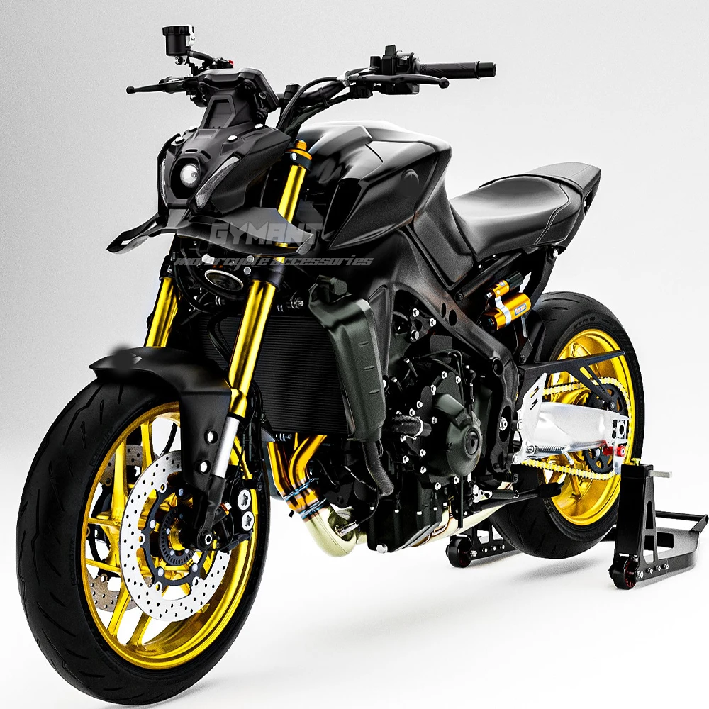 YAMAHA MT-09/SP Naked Frontal Spoilers - usage example