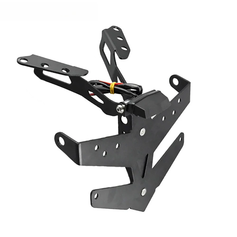 تنطبق على ياماها TMAX530560 2022-2025 إطار لوحة الترخيص المعدل إطار لوحة الترخيص قوس الذيل القصير