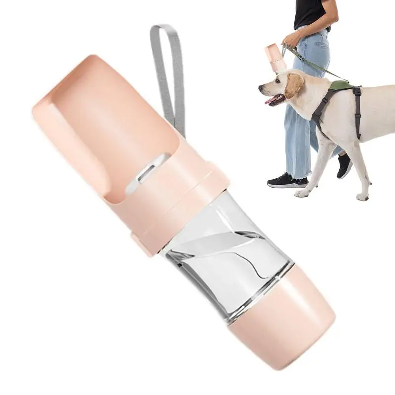 Portable Water Bowl For Dog 2 In 1 Dog Water Dispenser Accessories For Small Dogs Travel Gear Puppy Large Capacity Water Feeding