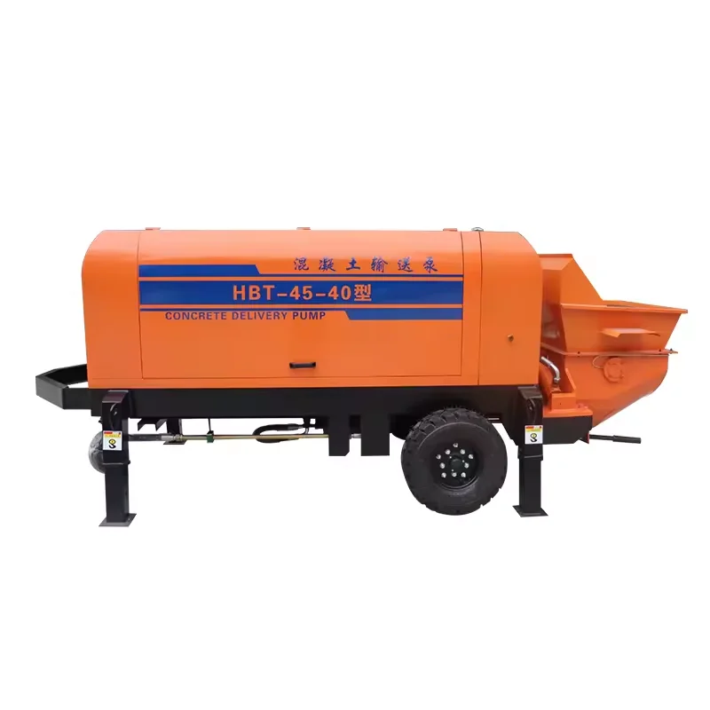 Customizable New Mini Diesel Electric Concrete Pump Machine, Multi-function and Low Price for Sale