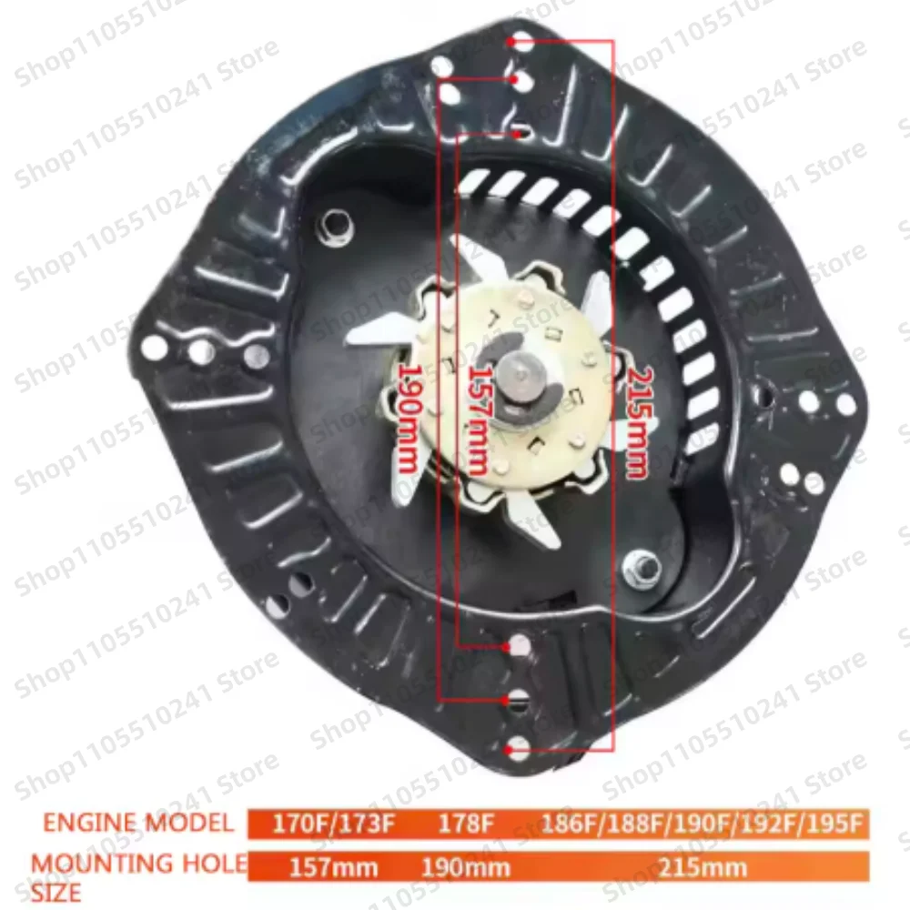 Diesel Engine Universal Pull-Free Starter Micro Tillage Starter Generator Starter Hand Crank Starter