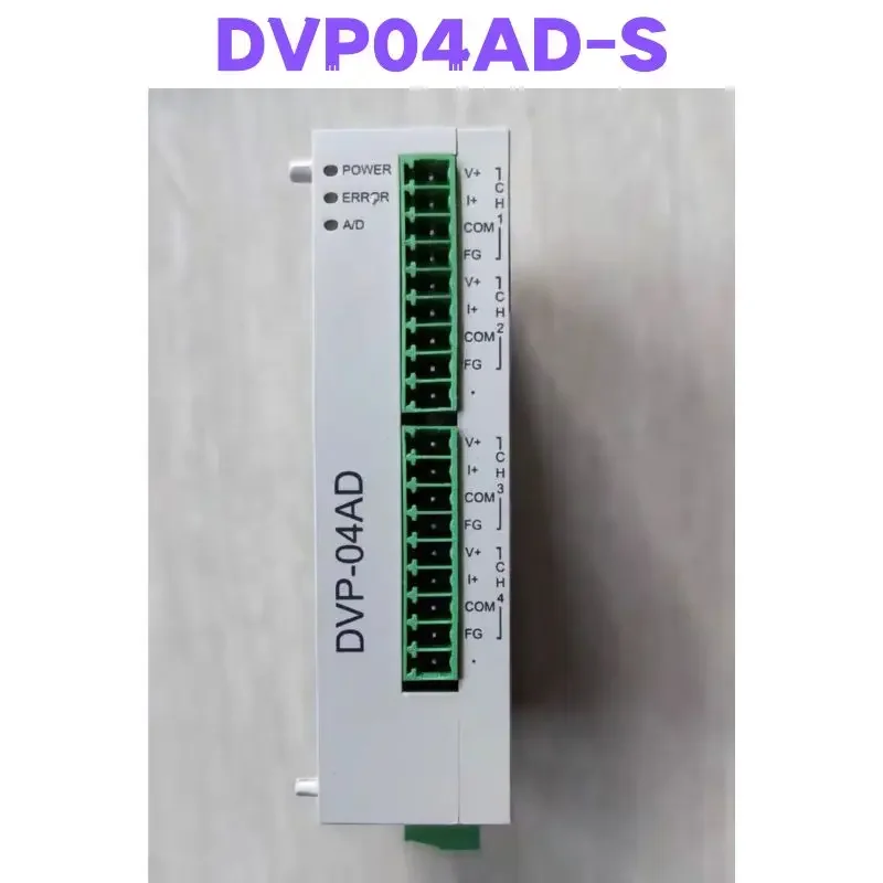 

Second-hand DVP04AD-S DVP04AD S PLC Module Tested OK