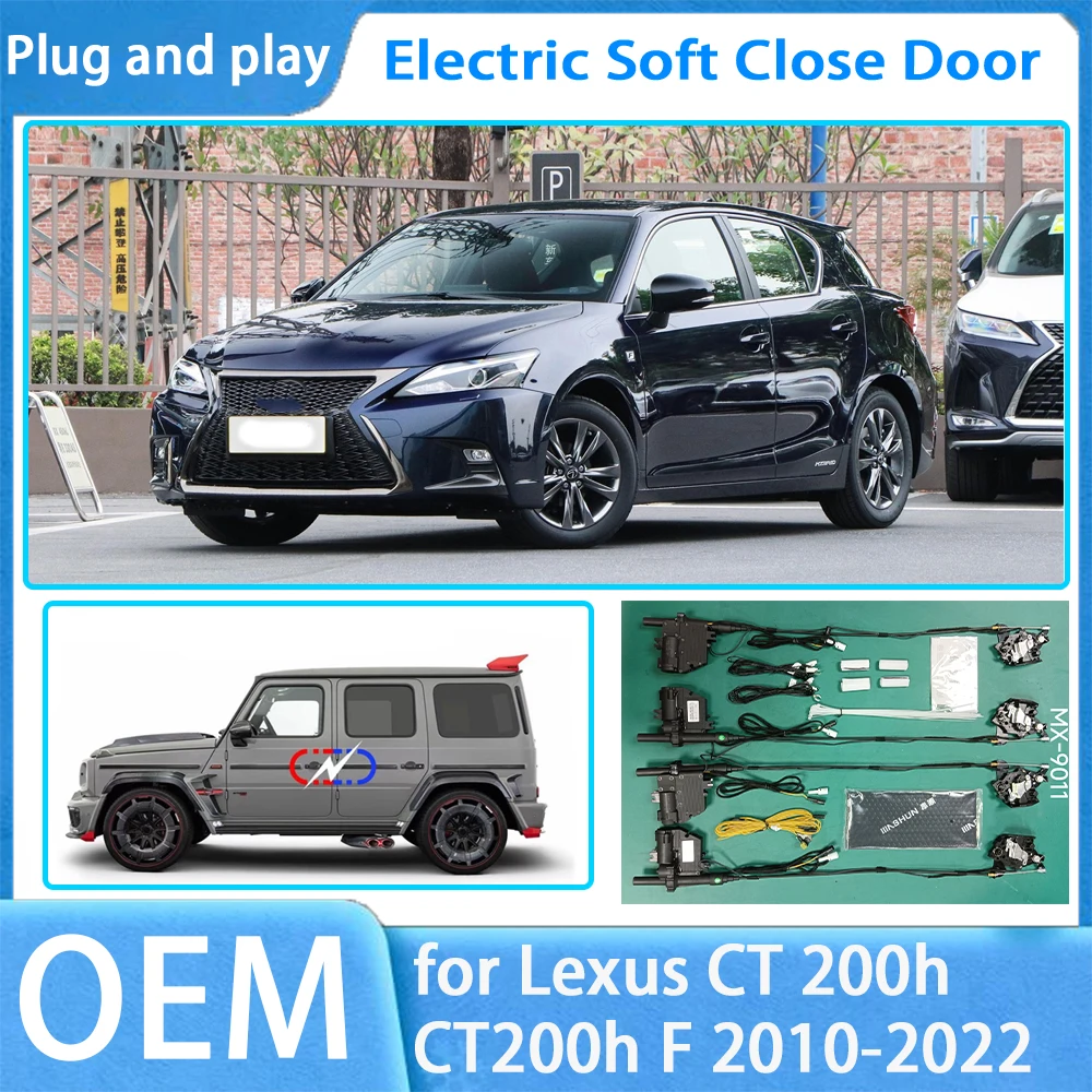 for Lexus CT 200h CT200h F 2010-2022 OEM Car Soft Close Door System Automatic Electric Auto Pull Power Latch Power