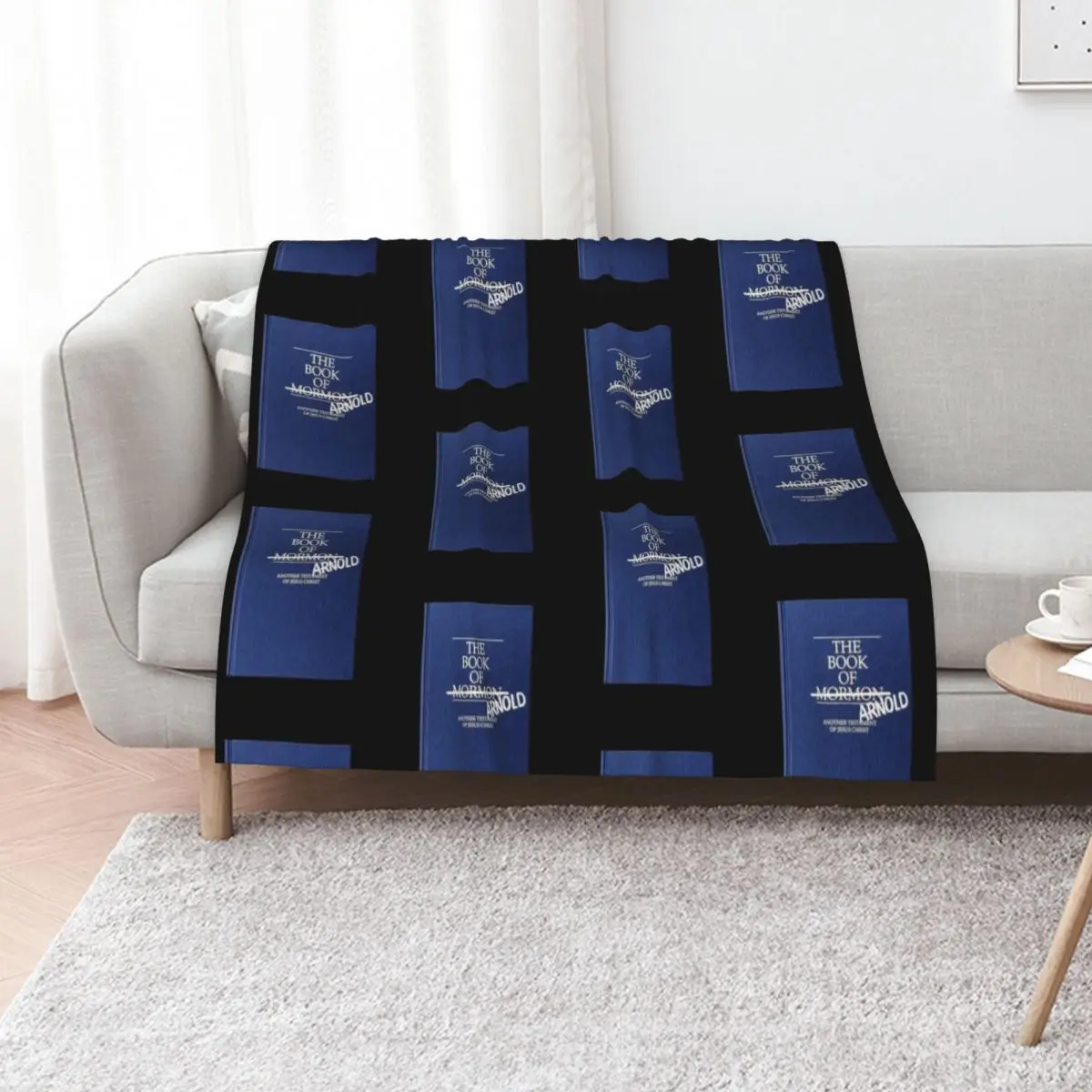 

The Book Of Mormon Arnold Funny Musical Throw Blanket Plaid halloween Luxury Luxury Thicken Blankets