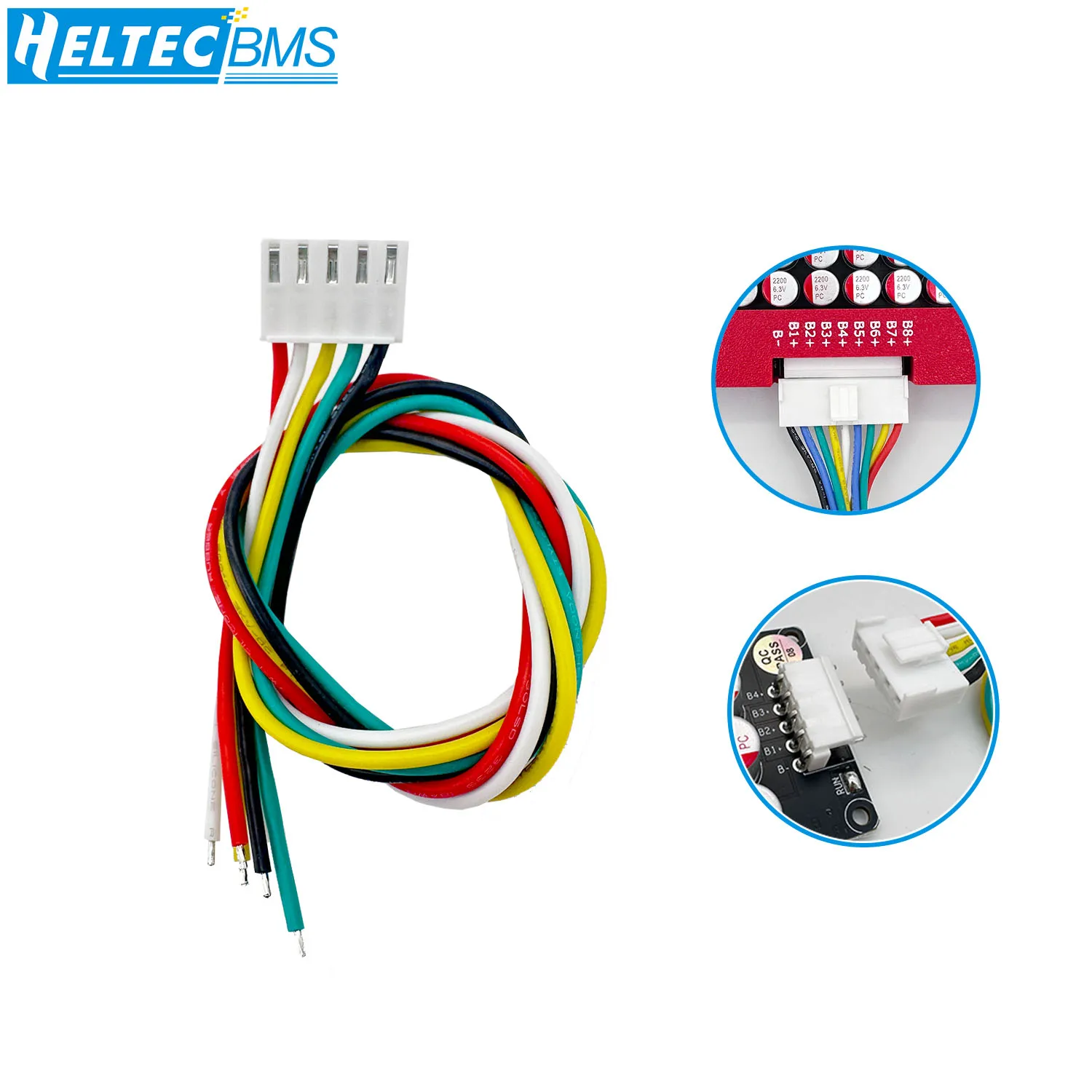 VH3.96 18AWG Silicone Cable 4S 6S 7S 8S 14S 16S  40CM Length Female Housing Plug For Heltec 5A active balancer