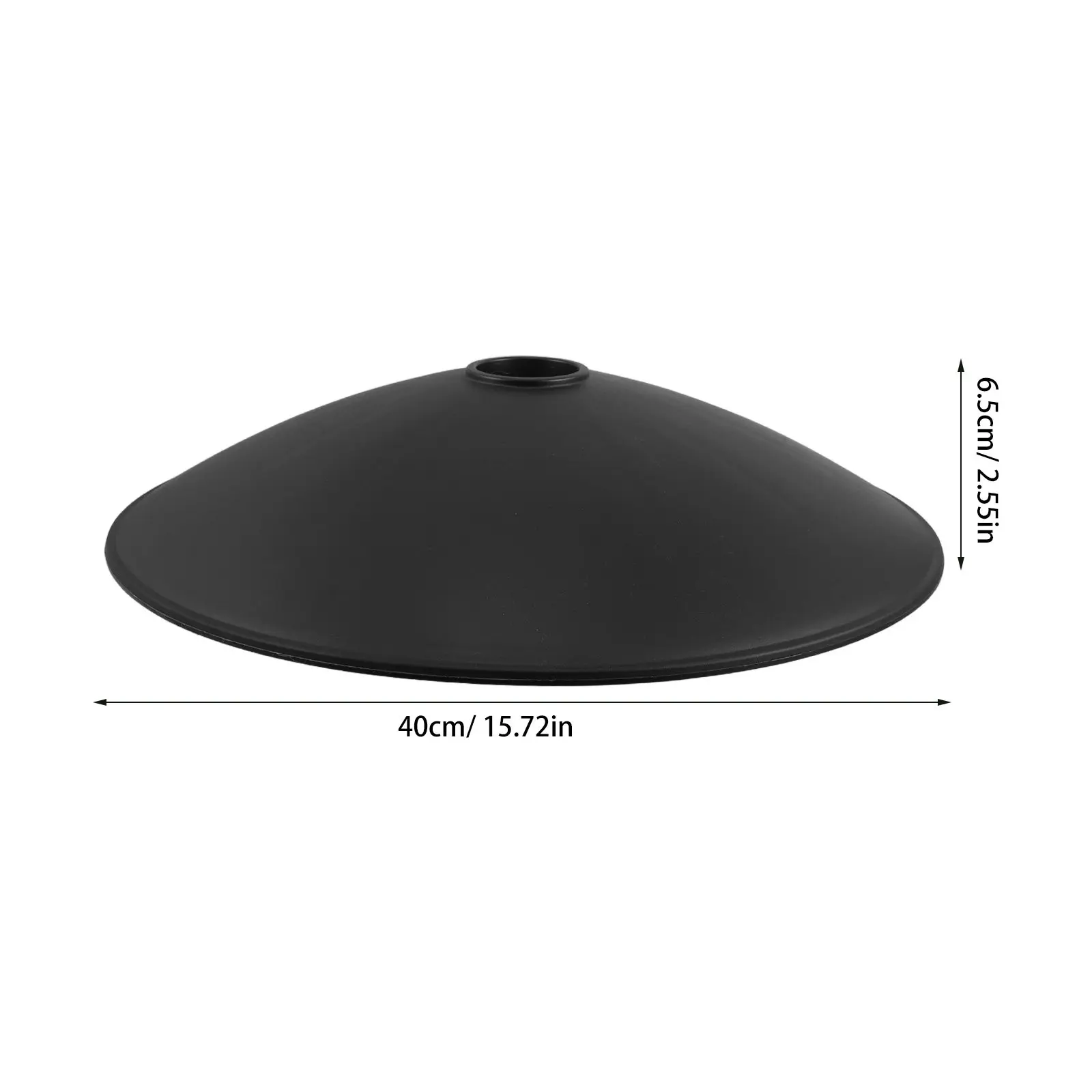 Round Black Plastic Swivel Seat Base Replacement 40Cm Salon Barber Chair Bottom Plate Heavy Duty Barstool Parts Replacement