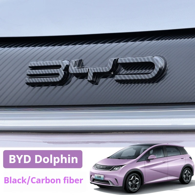 For Byd Dolphin Front Emblem Black Emblem Byd EA1 Front Head Emblem Blackening …