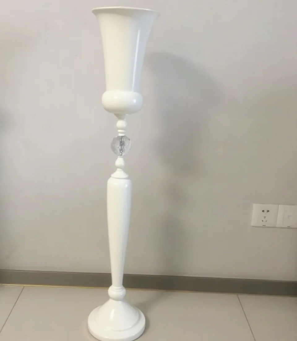 

Черная ваза для цветов высотой 90 см, свадебные центральные элементы, подставка для цветов, вечеринка, дорога, украшение для дома