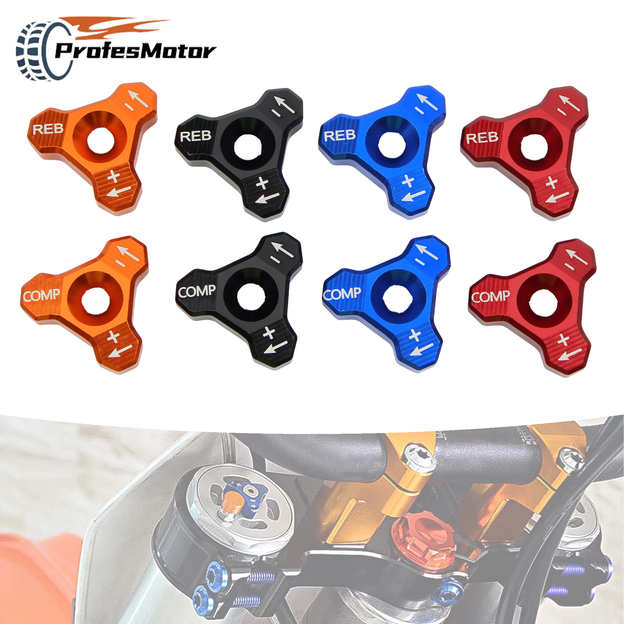 

Motorcycle CNC 48mm Front Shock Absorber Fork Knob Adjuster Bolt For KTM SX SXF XC XCF XCW XCFW EXC EXCF MXC SMC DirtBike Parts
