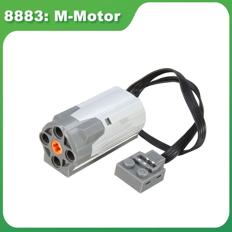 New M-Motor Mechanical Group 8883 Multi Power Functions Tool MOC PF For Electric Assembled Building Blocks Brick Toy Accessories