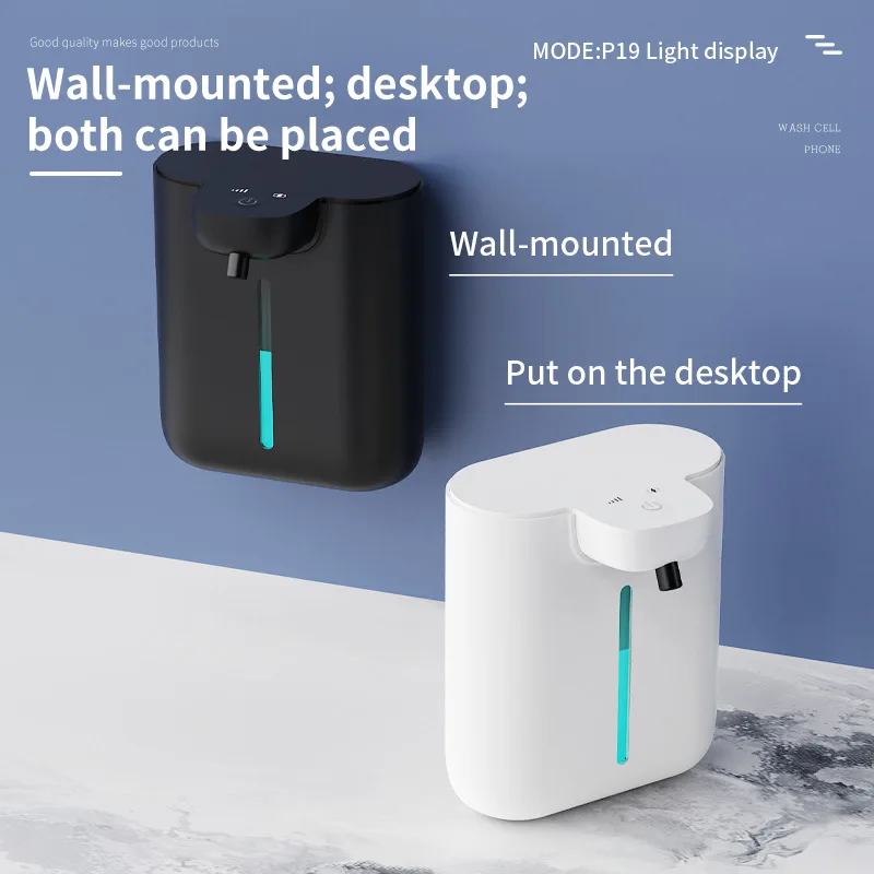 

P19 Foam Foaming Intelligent Induction Soap Dispenser Household Desktop Wall Hanging Automatic Hand Sanitizer Machine Automatic