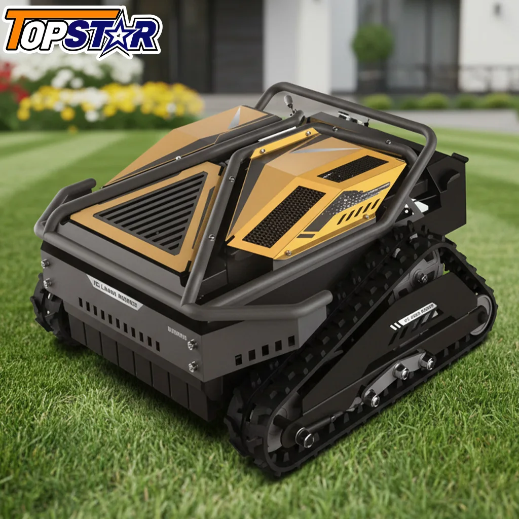 

Hot Sale Portable Remote Control Lawn Mower Rechargeable Li-ion Battery Yard Trimmer