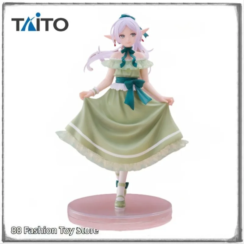 En stock original TAiTO Coreful Frieren Frieren robe 18CM Anime Figure modèle jouet cadeau ornement Collection Statue ornements