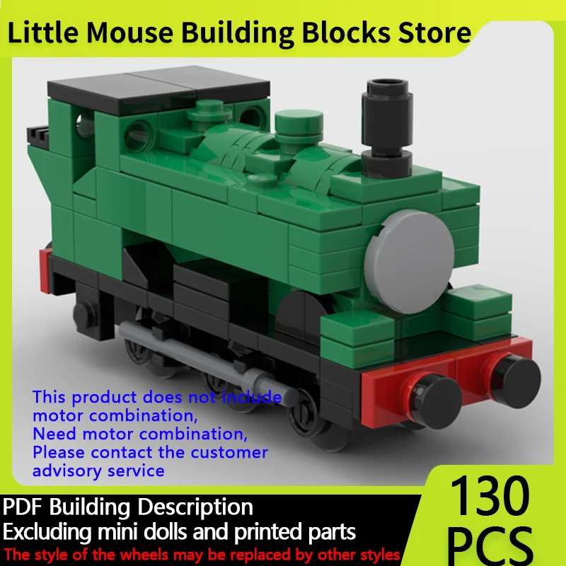 인기 애니메이션 도시 자동차 모델 MOC 빌딩 벽돌 증기 기관차 모듈 형 기술 선물 휴일 조립 어린이 장난감 정장