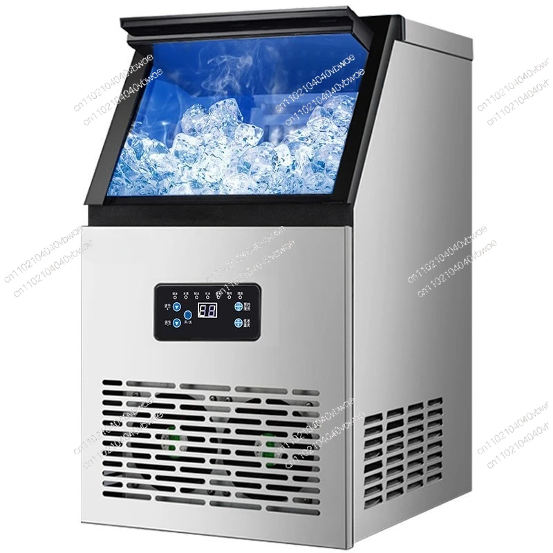 

Емкость Интеллектуальный коммерческий льдогенератор Различные характеристики Полностью автоматическая машина для изготовления кубиков льда для магазинов чая с молоком Бары КТВ