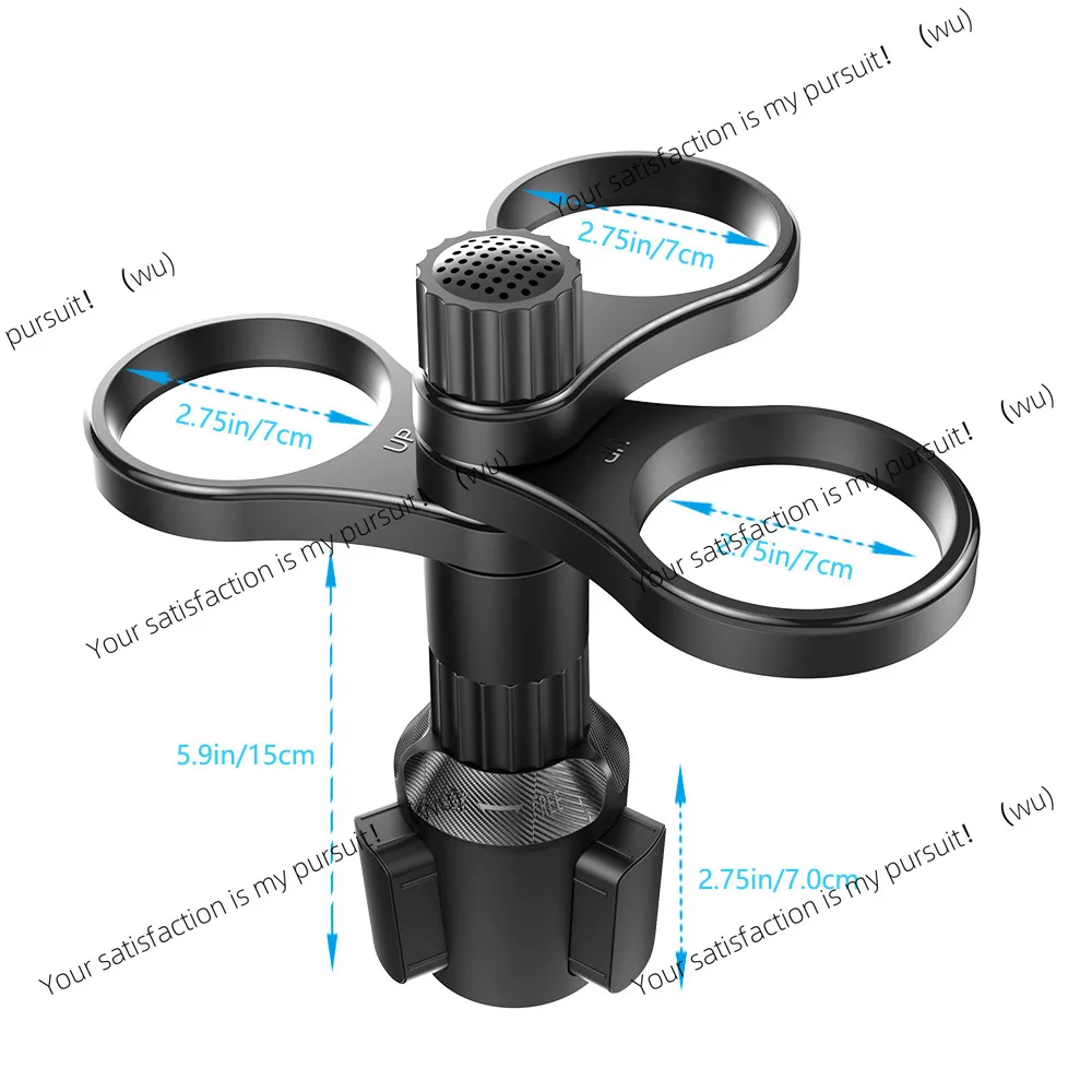 Picture 4: Upgraded version of multi-functional car water cup holder Modified coaster Car cup holder Beverage holder