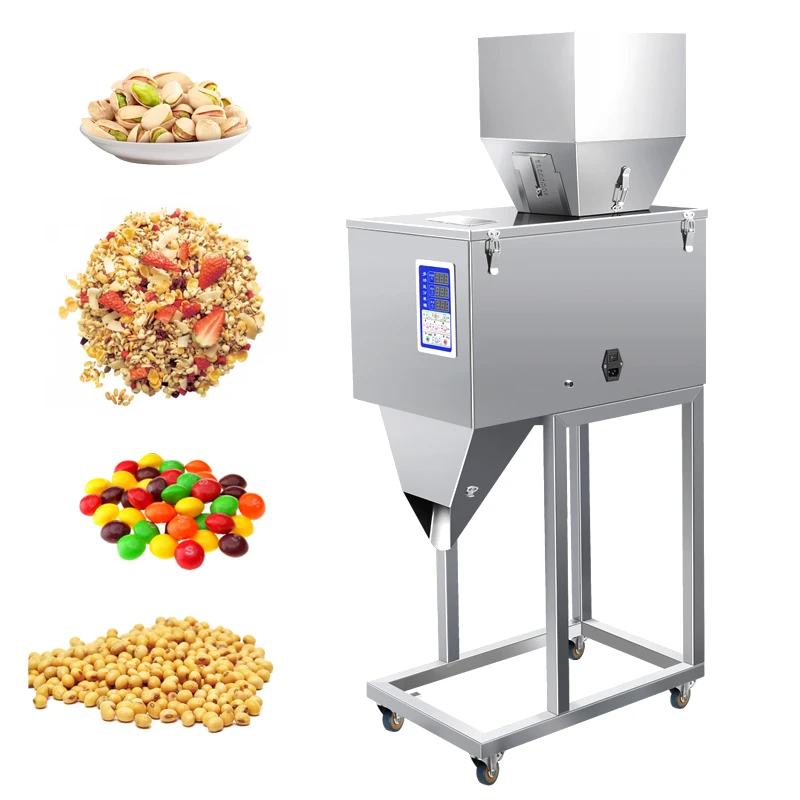 

Multi function cookie filling snack packing sealing packaging machines Multi spices filling machine