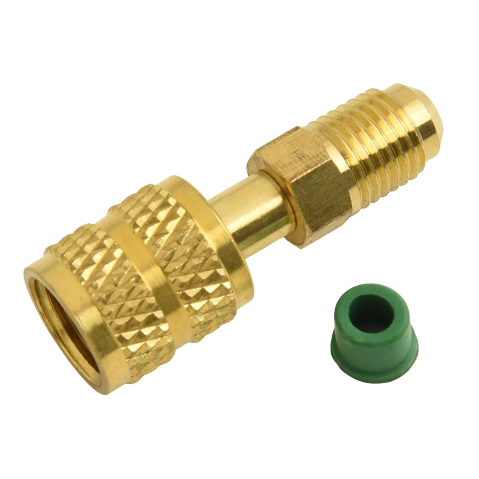 Brass Adapter Female 5/16 X M1/4SAE For Air Conditioning Systems S R32 R410a Replacement Parts Power Tools Accessories