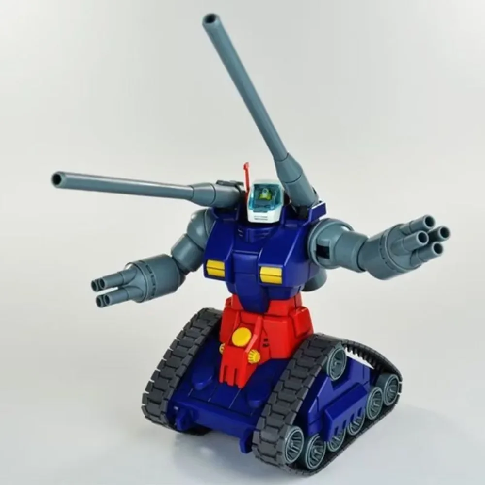 باندا الأصلي HGUC 007 1/144 RX-75-4 Guntank Gundam في المخزون الجمعية أنيمي عمل نموذج لجسم اللعب دمية جمع الأولاد الهدايا
