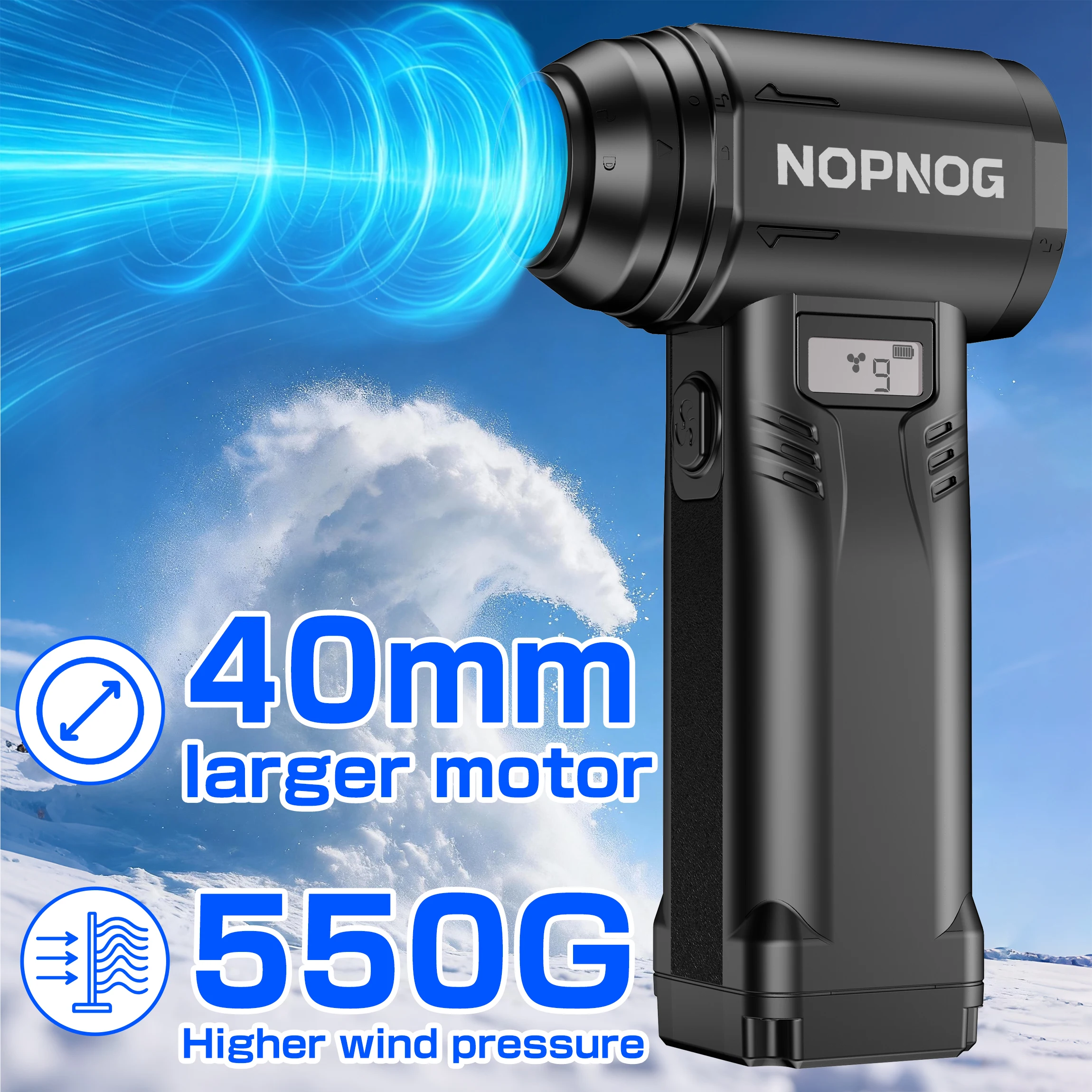 

Ручной турбовентилятор для очистки струйных вентиляторов, многофункциональный автомобильный вентилятор, высокоскоростной мощный вентилятор, 600000 об/мин, бесщеточный