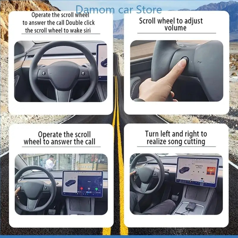 A2UC Carplay Dongle لـ iOS Android Auto Carplay Smart-Link USB Dongle Adapter