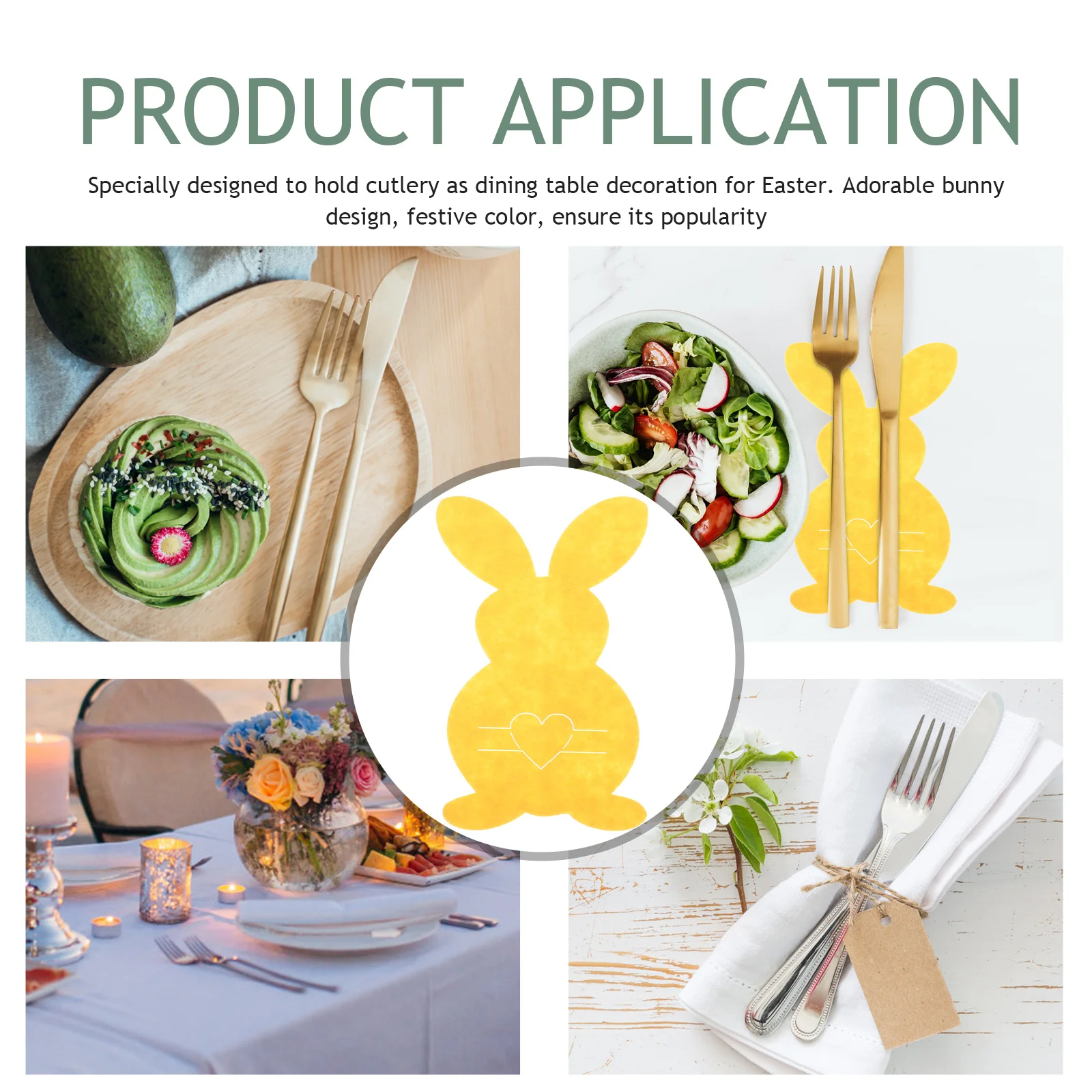 

Organizers Cutlery Bag Set Serving Utensils Tableware Holder Rack Silverware with Lid Non-woven Fabric Banquet
