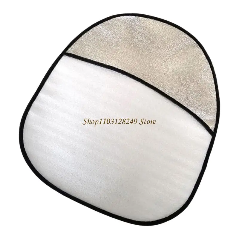

N5KD Universal Car Steering Wheel Sunshade Cover Heat Resistant Aluminum Foil Protectors For Most Vehicles
