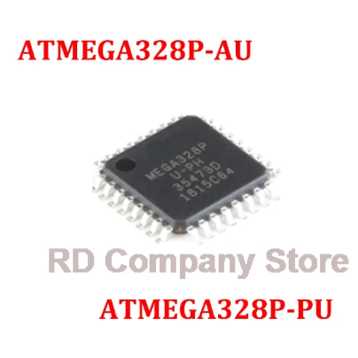 

10PCS ATMEGA328P ATMEGA328P-AU QFP32 ATMEGA328P-PU DIP28 Brand New Original Chip IC