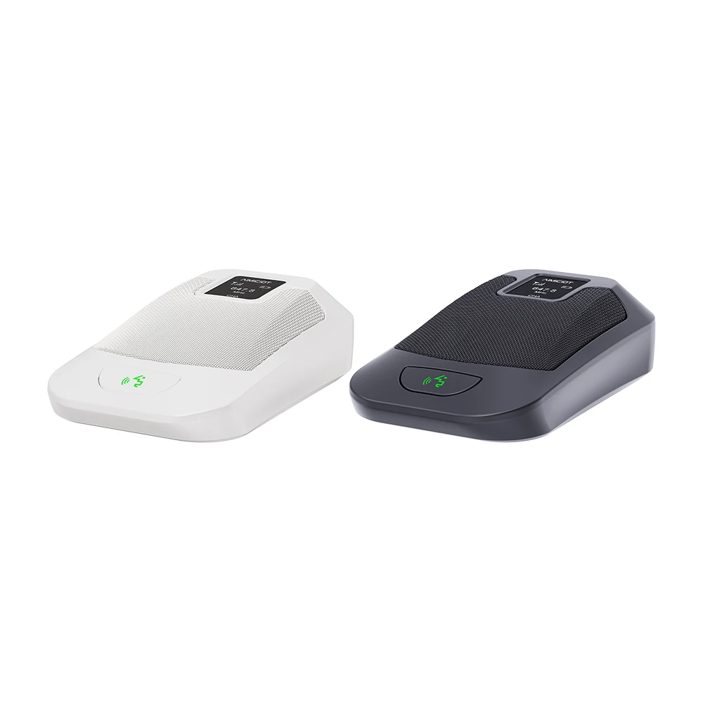 Smart Variable Directivity Boundary Microphone with 5 Polar Patterns - Rechargeable Conference Mic for Flexible Meeting Spaces