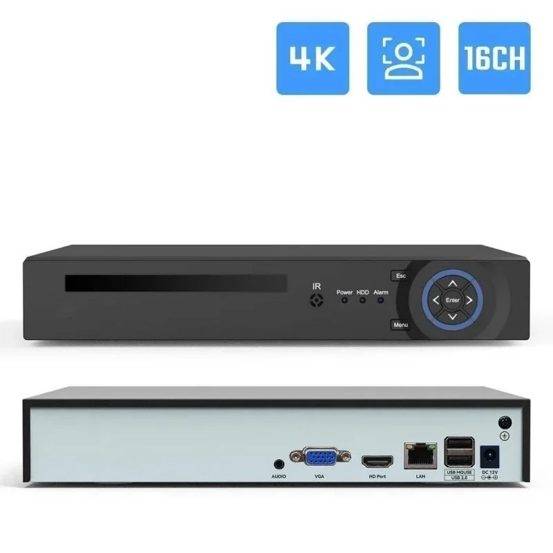 Sistema di telecamere di sicurezza WIFI wireless più votato, buono per telecamere di sorveglianza CCTV per visione notturna esterna domestica e aziendale