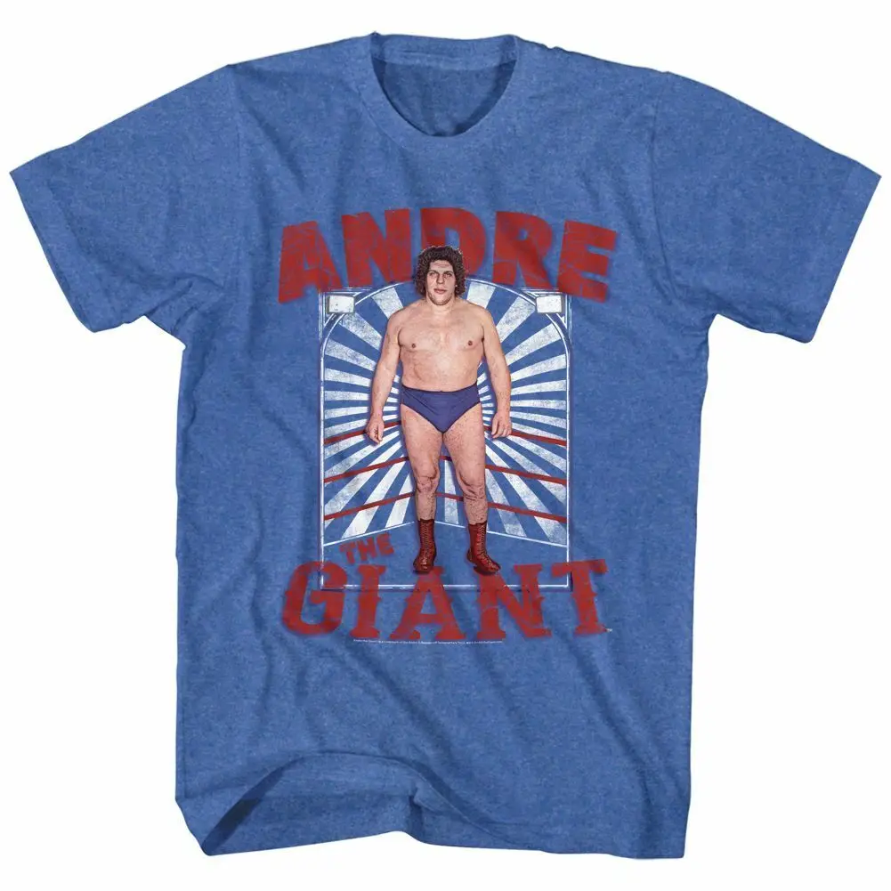 Andre The Giant Ring Royal T Shirt