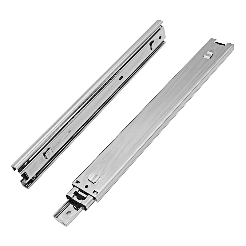 

China Furniture 3-fold Bayonet Mounting Sliders Kitchen Accessories Drawer Slide