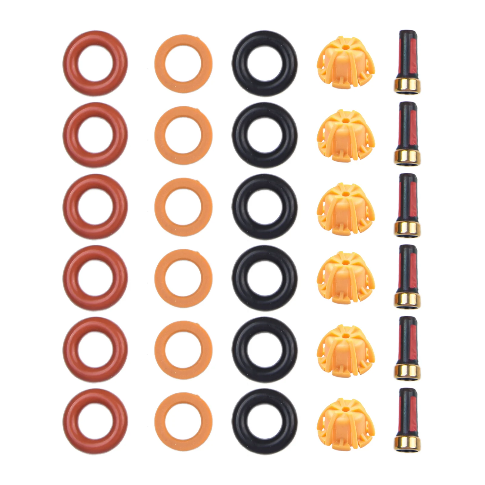 

Fuel Injectors Repair Kit 0280150415 Plastic Car Accessories Direct Replacement Replacement Useful Easily Install