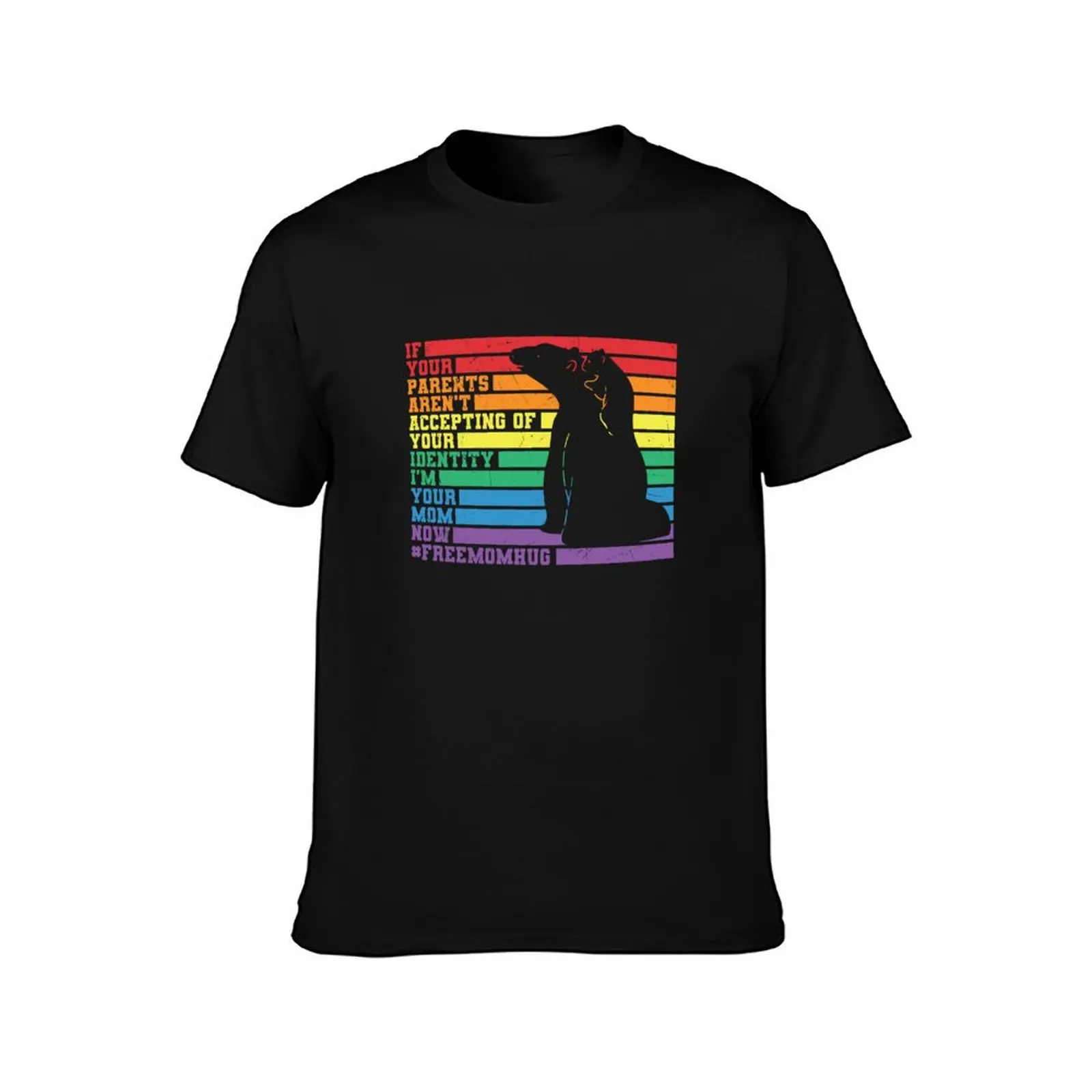 If Your Parents Aren't Accepting Of Your Identity - I'm Your Mom Now T-Shirt Utility Work Short Sleeve Top