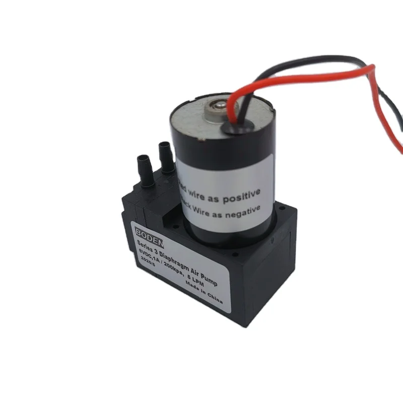 Air Flow 2 bar Pressure Mini 6v 12 volt Quiet Air Pump Brushless Motor for Aromatherapy Machine