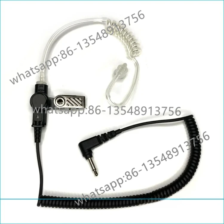 3.5Mm plug air duct without microphone answering earphones, suitable for various mobile phones and walkie-talkies spot