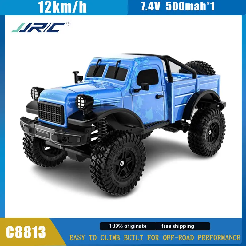 

JJRC Rc C8813 2,4g Радиоуправляемая машина 4wd Jeep Motor Пикап для скалолазания по бездорожью модель Багги грузовики с управлением игрушки для детей Подарки