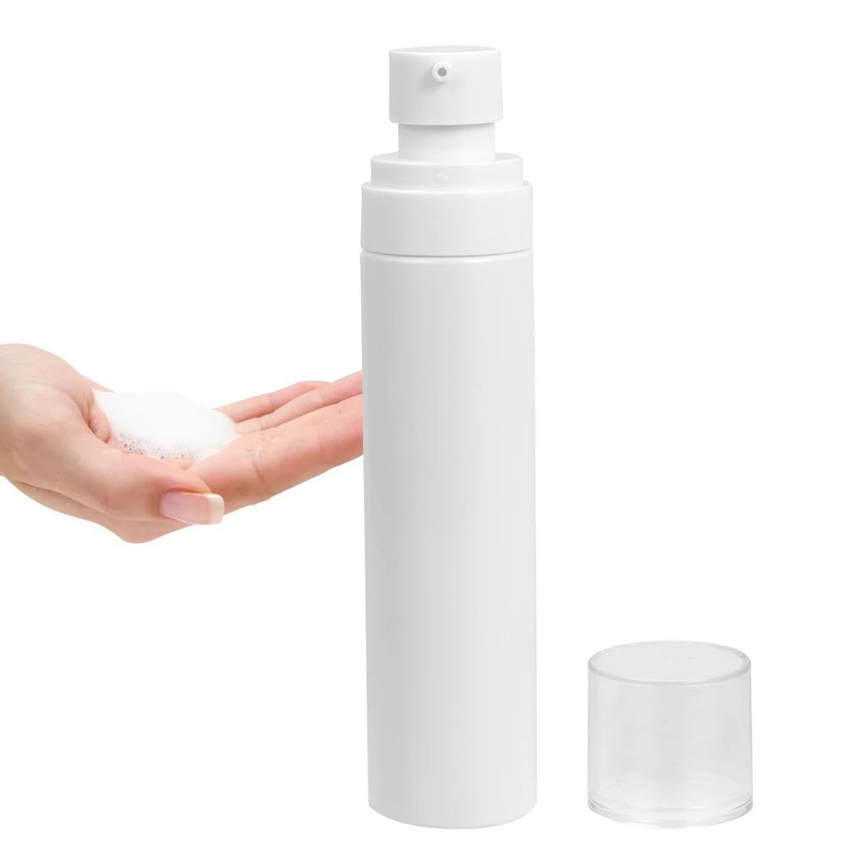 5 قطعة 100 مللي مضخة الضغط زجاجة فارغة المحمولة حاويات الحيوانات الأليفة للسفر الشامبو غسول كريم موزع الزجاجات الفرعية